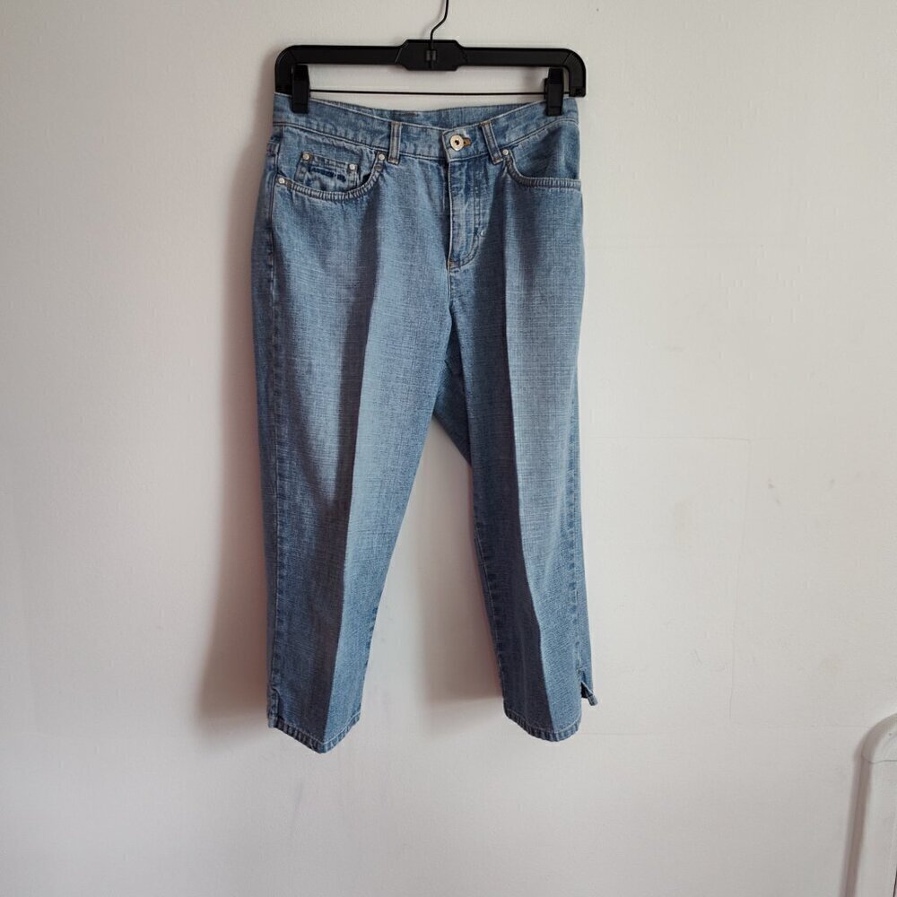 Ladies Petite SZ 6P Ralph Lauren Jean Co. Denim Capris
